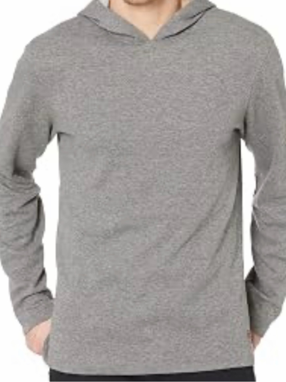 Men's Grey Hooded Sweater